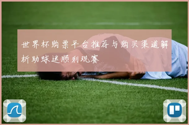 世界杯购票平台推荐与购买渠道解析助球迷顺利观赛