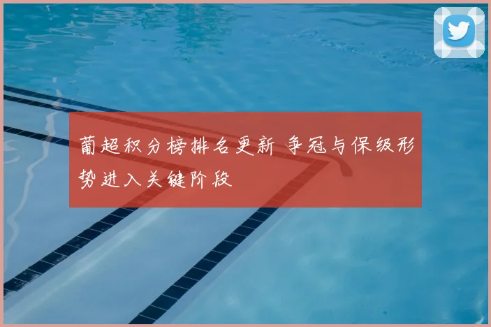 葡超积分榜排名更新 争冠与保级形势进入关键阶段