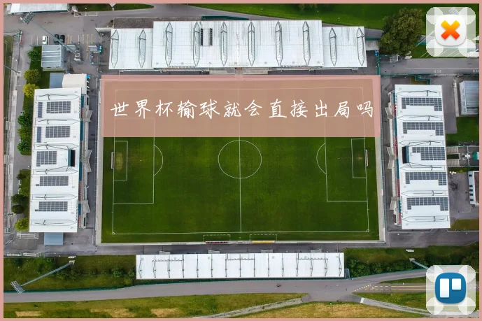 世界杯输球就会直接出局吗